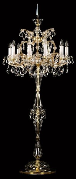 Lampadar, lampa de podea Cristal Bohemia Exclusive MARIA TEREZIA 16 FL