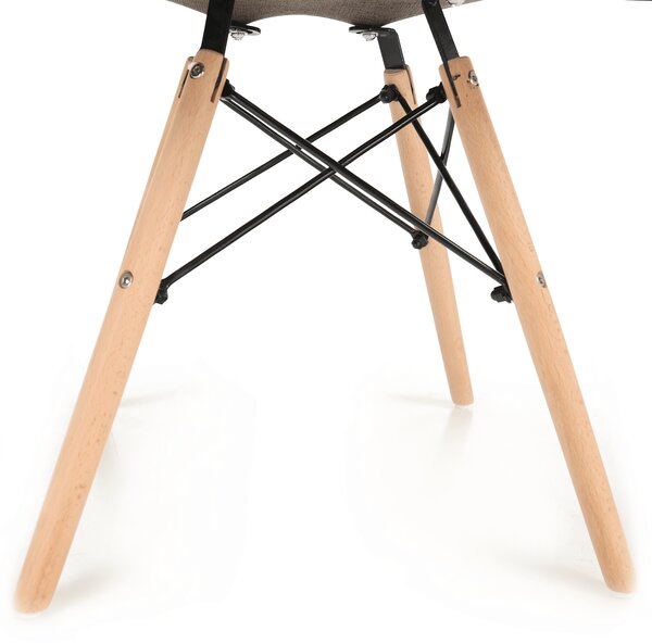 KONDELA Scaun, patchwork/fag, TOBO 4 NEW