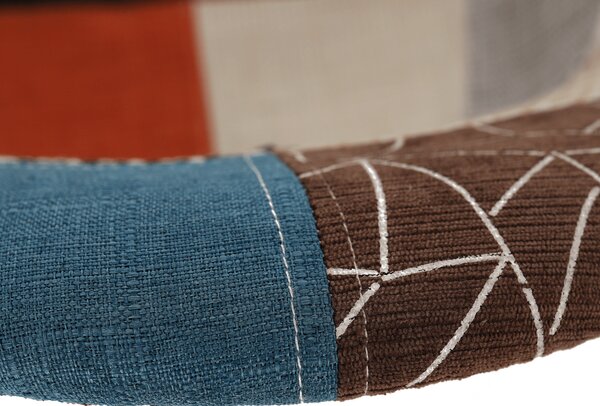 KONDELA Scaun, patchwork/fag, TOBO 4 NEW
