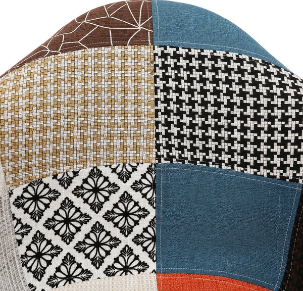 KONDELA Scaun, patchwork/fag, TOBO 4 NEW