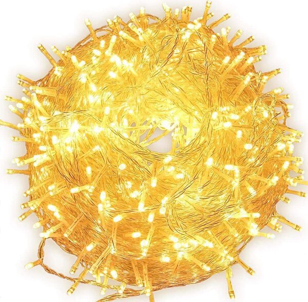 Ghirlanda Luminoasa Decorativa Cablu Transparent 20 m. cu 200 LEDuri