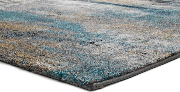 Covor Universal Kalia Abstract, 120 x 170 cm, albastru