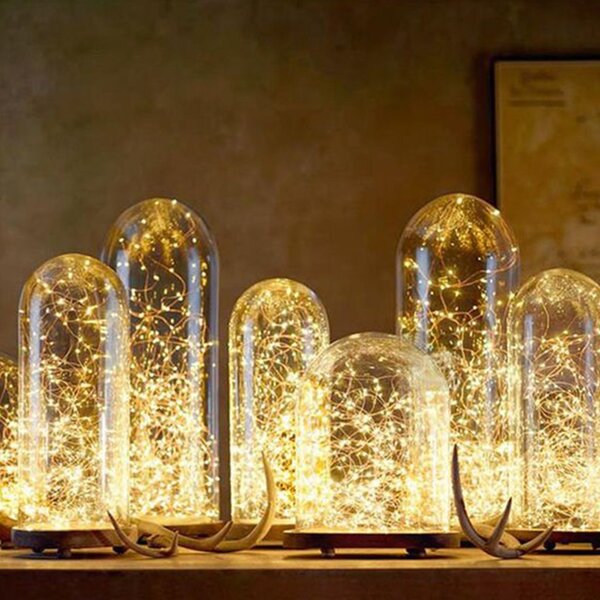Ghirlanda Luminoasa Decorativa din Cupru 20 m. cu 200 LEDuri