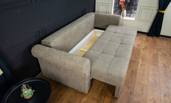 Canapea Extensibilă Elsa Bonell Max Lemon 26