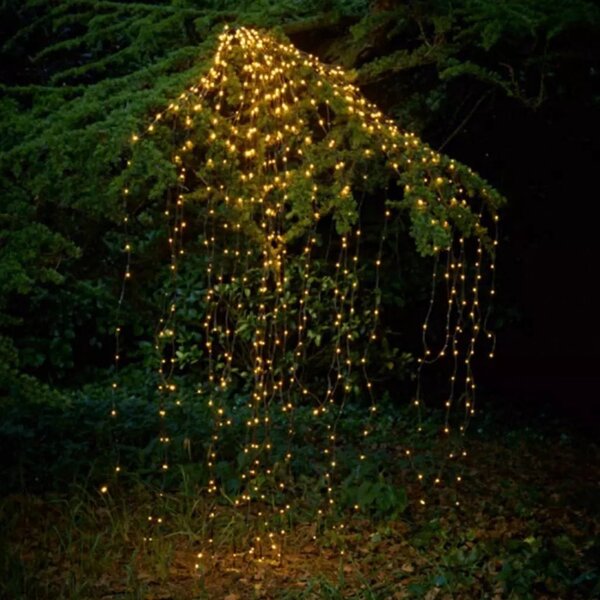 Ghirlanda Luminoasa Decorativa din Cupru 2 m. cu 200 LEDuri