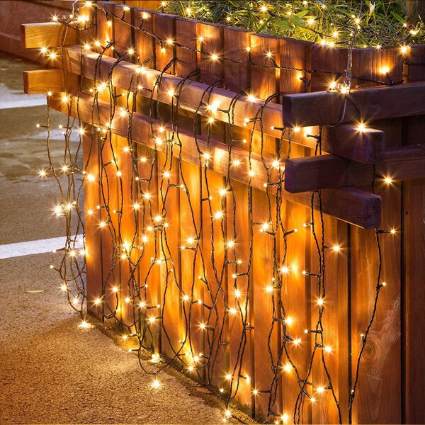 Ghirlanda Luminoasa Decorativa Solara 20 m. cu 200 LEDuri