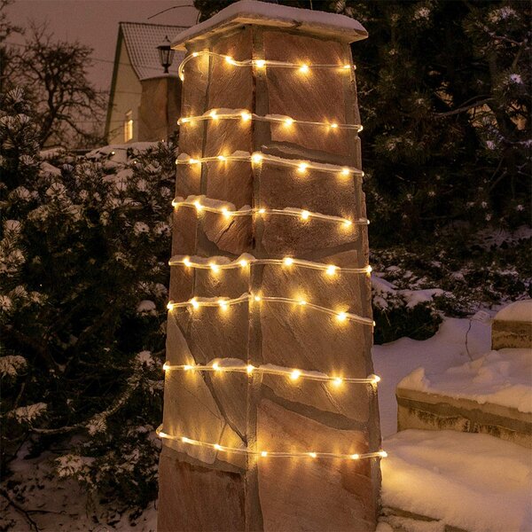 Ghirlanda Luminoasa Solara Furtun Luminos 10 m. cu 100 LEDuri