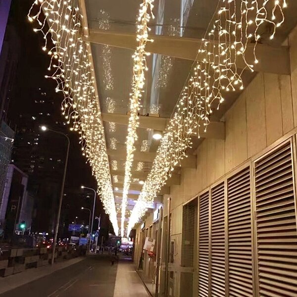 Perdea luminoasa 4M x 0.6M 120 LED-uri conectabila
