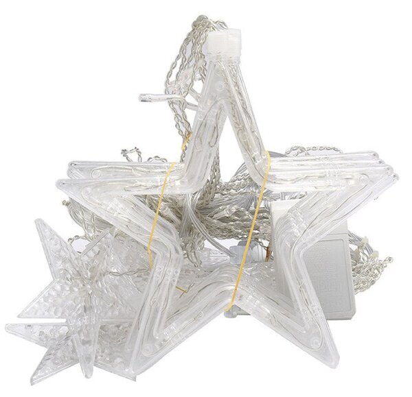 Ghirlanda Luminoasa Decorativa 3.5 m. cu 12 Stelute si 138 LED-uri