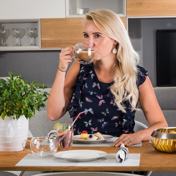 Pahare termo pentru cappuccino 4Home Hot&Cool Cool 270 ml, 2 buc