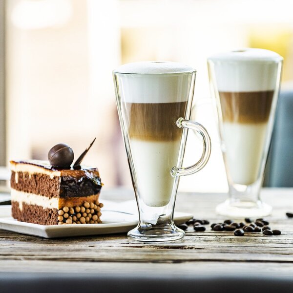 Pahare termo 4Home Latte Elegante Hot&Cool, 230ml, 2 buc