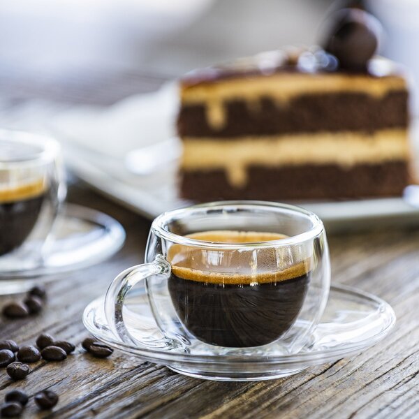Pahare termo espresso 4Home Style Hot&Cool 80 ml, 2 buc