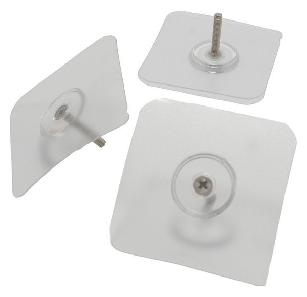 Cuier perete camera copii, Norisor roz, 3 carlige