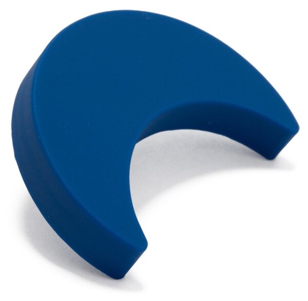 Buton mobilier copii Semiluna albastru, 60x43x24 mm