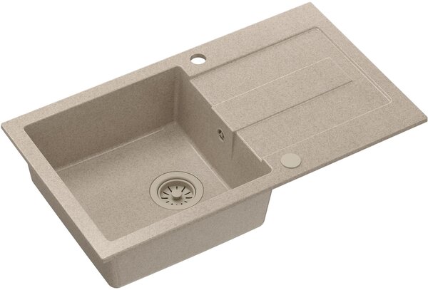 Quadron Christian chiuveta graniteq 78x45 cm bej HCQC7845BEZK_PC