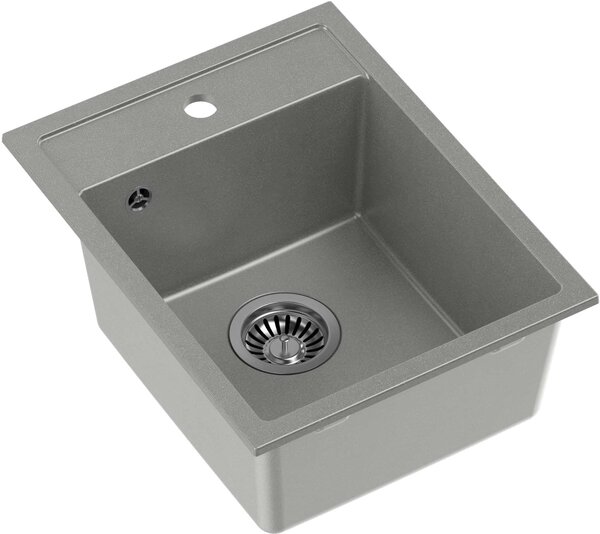 Quadron Johnny chiuveta graniteq 50x39 cm gri/grafit/onix HCQJ3950SZK