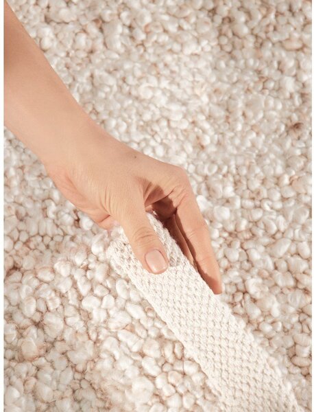 Covor tip traversă crem țesut manual din material bouclé 80x200 cm Notting Hill Portobello – Ted Baker