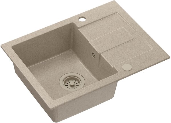 Quadron Christian chiuveta graniteq 60x45 cm bej HCQC6045BEZK_PC
