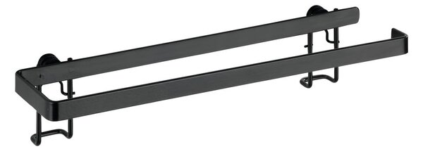 Suport pentru șervețele de bucătărie Wenko Turbo-Loc® Gala, lățime 30,6 cm, negru