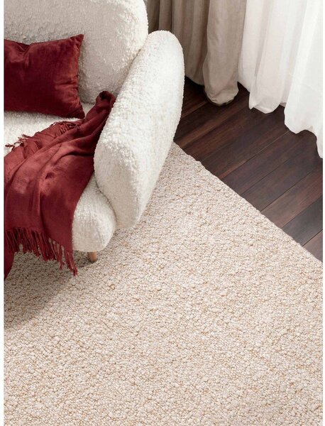 Covor crem țesut manual din material bouclé 160x230 cm Notting Hill Portobello – Ted Baker