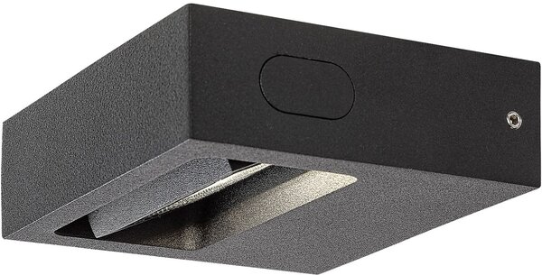 Rabalux Ganges aplica exterior 1x7 W negru-transparent 7052