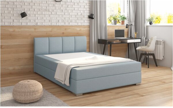 KONDELA Pat boxspring 140x200, mentă, RIANA KOMFORT