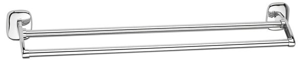 Aqualine Aqualine, suport dublu pentru prosoape RUMBA 600mm, crom, RB111
