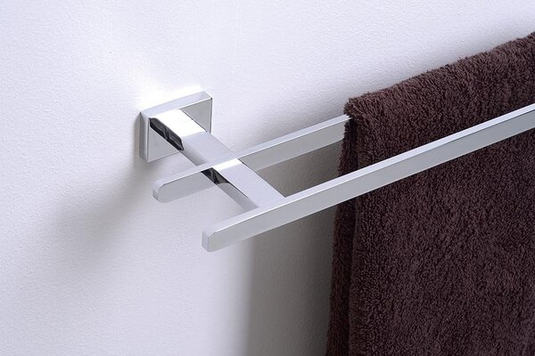 Aqualine Aqualine, suport dublu pentru prosoape APOLLO 550 mm, crom, 1416-11