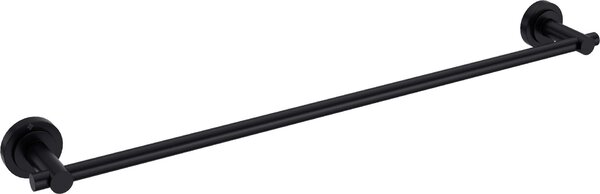 Deante Temisto, suport pentru prosoape 1 rând 60 cm, negru mat, DEA-ADT_N621