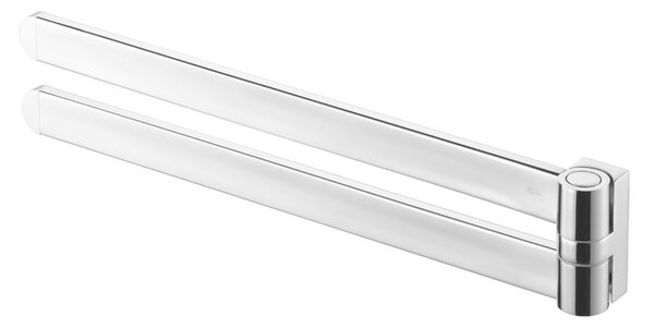 BISK Erga Futura, suport pentru prosoape cu 2 brate 435 mm, crom, ERG-02995
