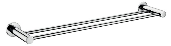 Suport prosop dublu Ferro Smile SMILE 600 mm, crom, ASM10
