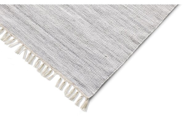 Covor de exterior din plastic reciclat Universal Liso, 140 x 200 cm, gri