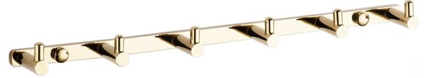 Mexen Accesorii Mexen, suport pentru prosoape, 6 carlige, auriu, 709166-50