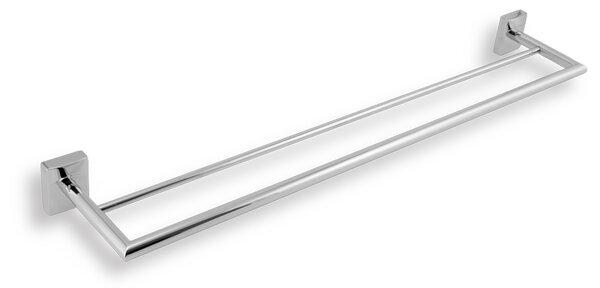 Novaservis - Suport dublu pentru prosoape 650 mm Metalia 12 crom, 0225.0
