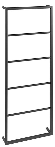 Sapho Sapho, SKA Suport prosop montat pe perete, 450x1150x100mm, mat negru, SKA501