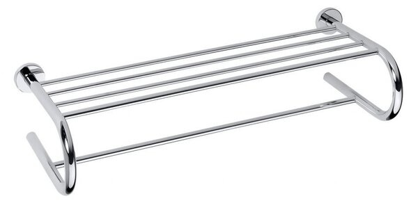 Sapho Sapho, X-ROUND E poliță pentru prosoape tip U, 650 mm, crom, XR418