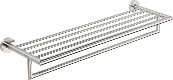 Sapho Sapho, suport pentru prosoape X-STEEL cu bară, oțel inoxidabil periat, XS406