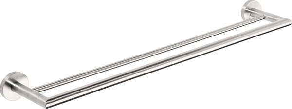 Sapho Sapho, suport prosop X-STEEL dublu 655 mm, oțel inoxidabil periat, XS403