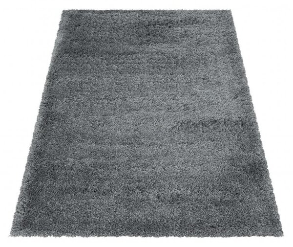 Covor Fluffy Gri Deschis 80x150