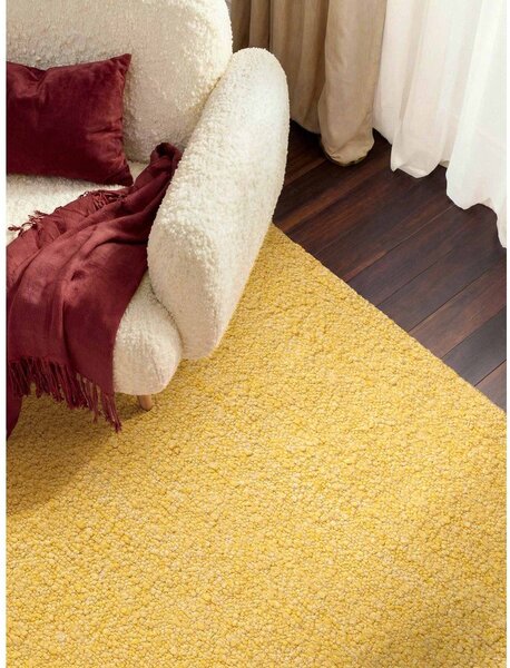 Covor galben țesut manual din material bouclé 120x170 cm Notting Hill Portobello – Ted Baker