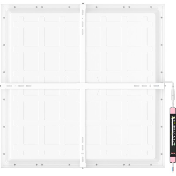 Mexen Brill-S, panou LED de tavan 60×60 cm, 48 W, alb neutru 4000K, L206-060-060-4840-20