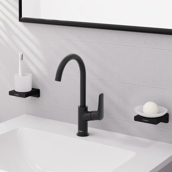 Hansgrohe Logis baterie lavoar stativ negru 71130670