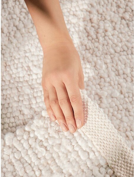Covor fildeș țesut manual din material bouclé 160x230 cm Notting Hill Portobello – Ted Baker