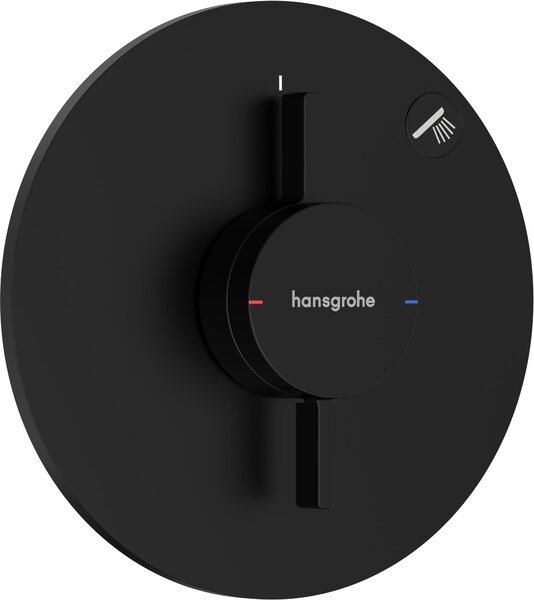 Hansgrohe DuoTurn S baterie de duș ascuns negru 75618670