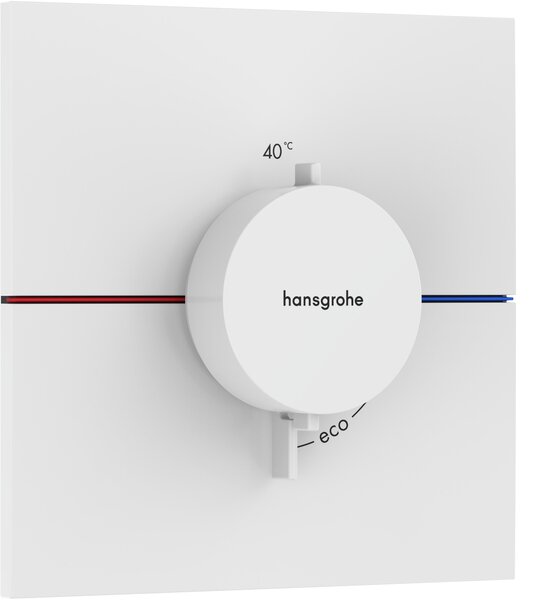 Hansgrohe ShowerSelect Comfort E baterie de duș ascuns cu termostat alb 15574700