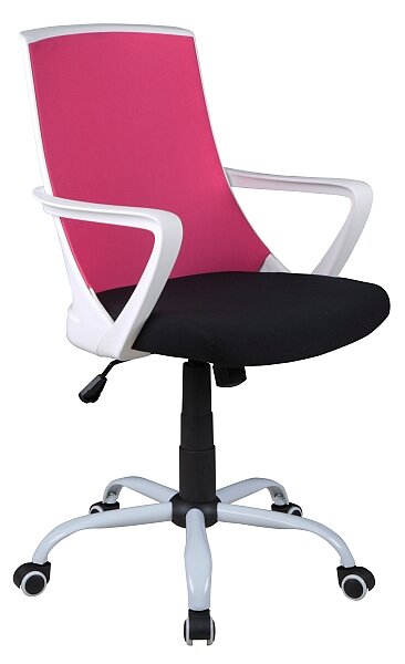 Scaun de birou Q-248 roz/negru