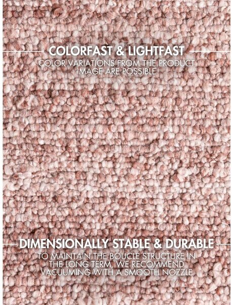 Covor tip traversă roz prăfuit țesut manual 80x300 cm Notting Hill Portobello – Ted Baker