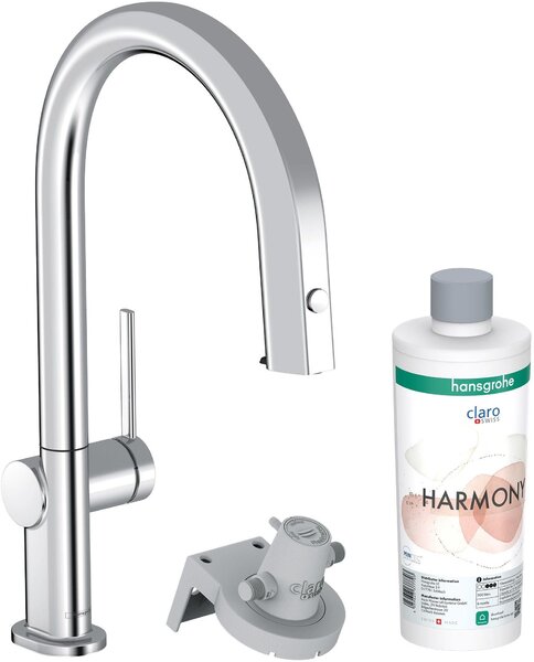 Hansgrohe Aqittura M91 baterie de bucatarie cu filtru pe picior crom 76800000