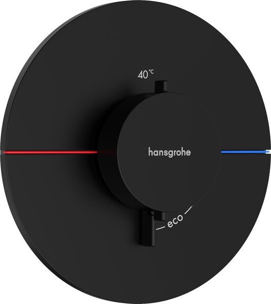 Hansgrohe ShowerSelect Comfort S baterie de duș ascuns cu termostat negru 15559670