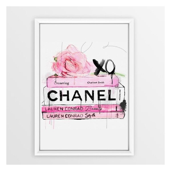 Poster cu ramă Piacenza Art Books Chanel, 30 x 20 cm